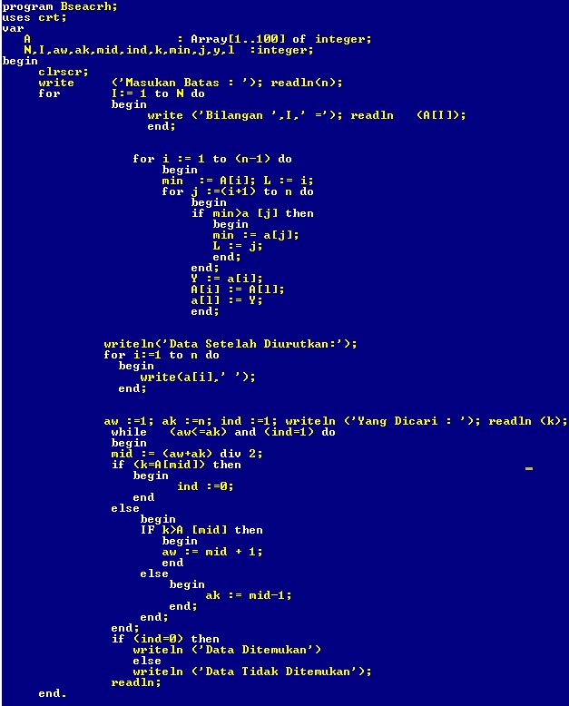 cadangan valas indonesia pada tahun 2004 contoh program binary search tree pascal
