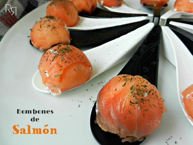 "Bombones de salmón"