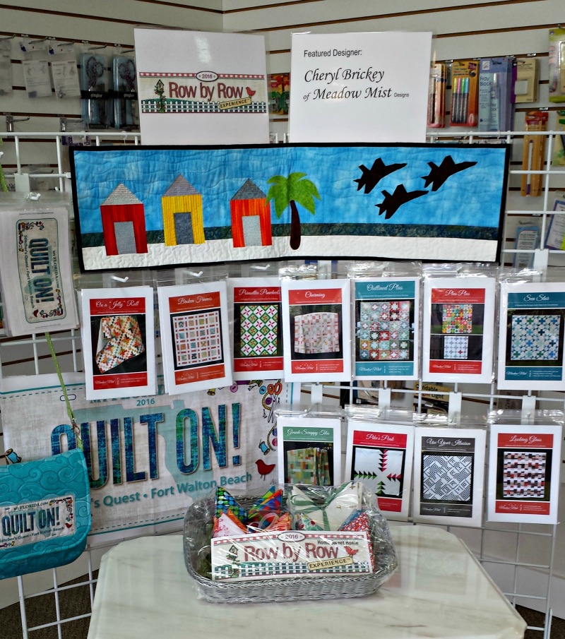 Meadow Mist Designs Row by Row Design for Stitcher's Quest