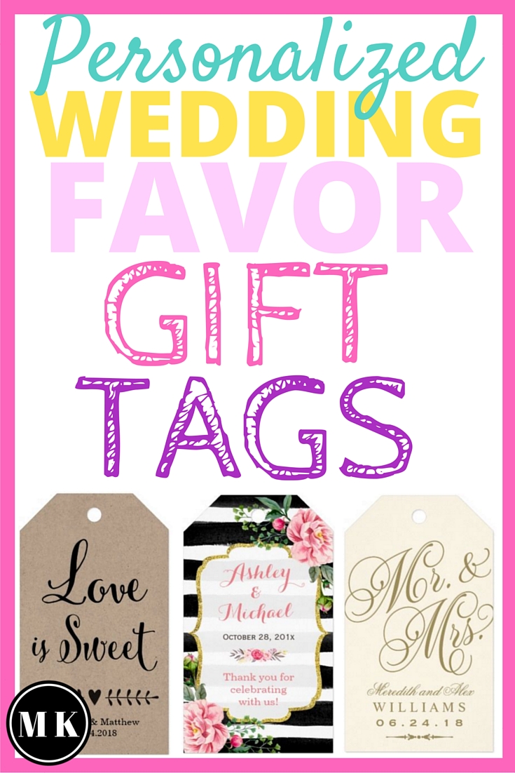How To Make Wedding Favor Tags