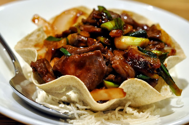 Mongolian Beef - The Noodle Shop - Mandalay Bay - Las Vegas, NV | Taste As You Go