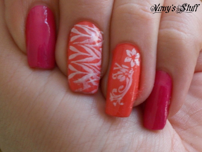 Notd Pinkcorai And White