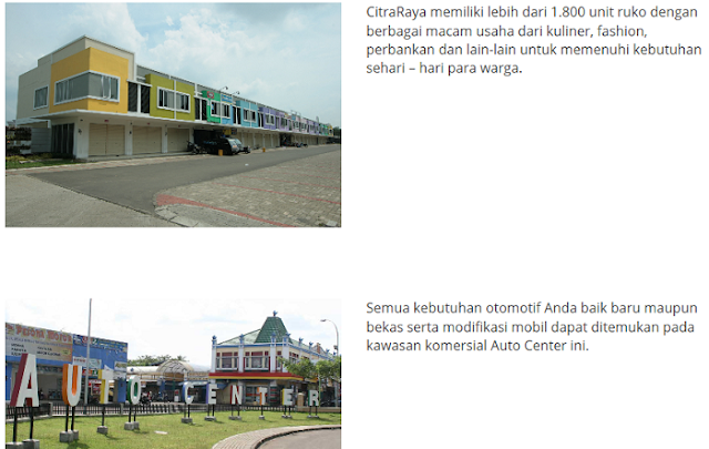 Retail & Lifestyle Perumahan CitraRaya Tangerang - Blog Mas Hendra