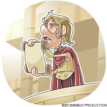 Caesar issued a decree