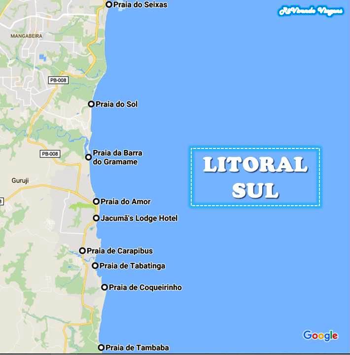 Guia de Praias de João Pessoa RêVivendo Viagens