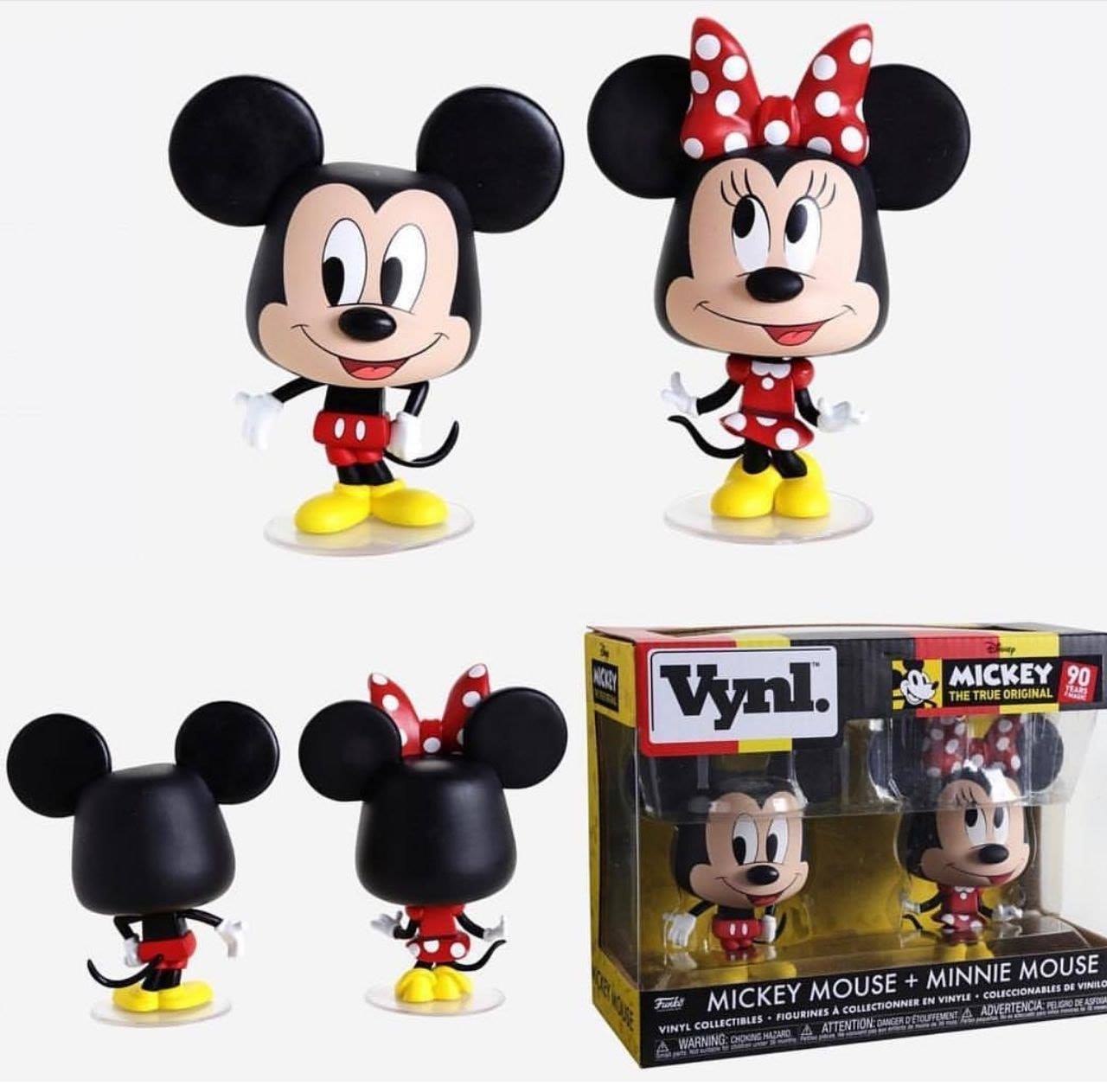 Filtrado un nuevo Pack Vynl de Mickey y Minnie Mouse.