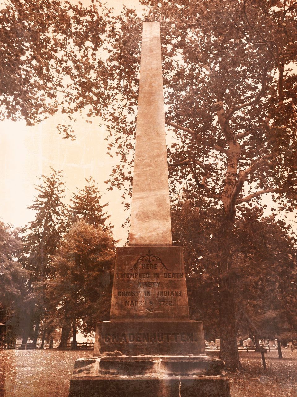 History in Stone Massacre at Gnadenhutten