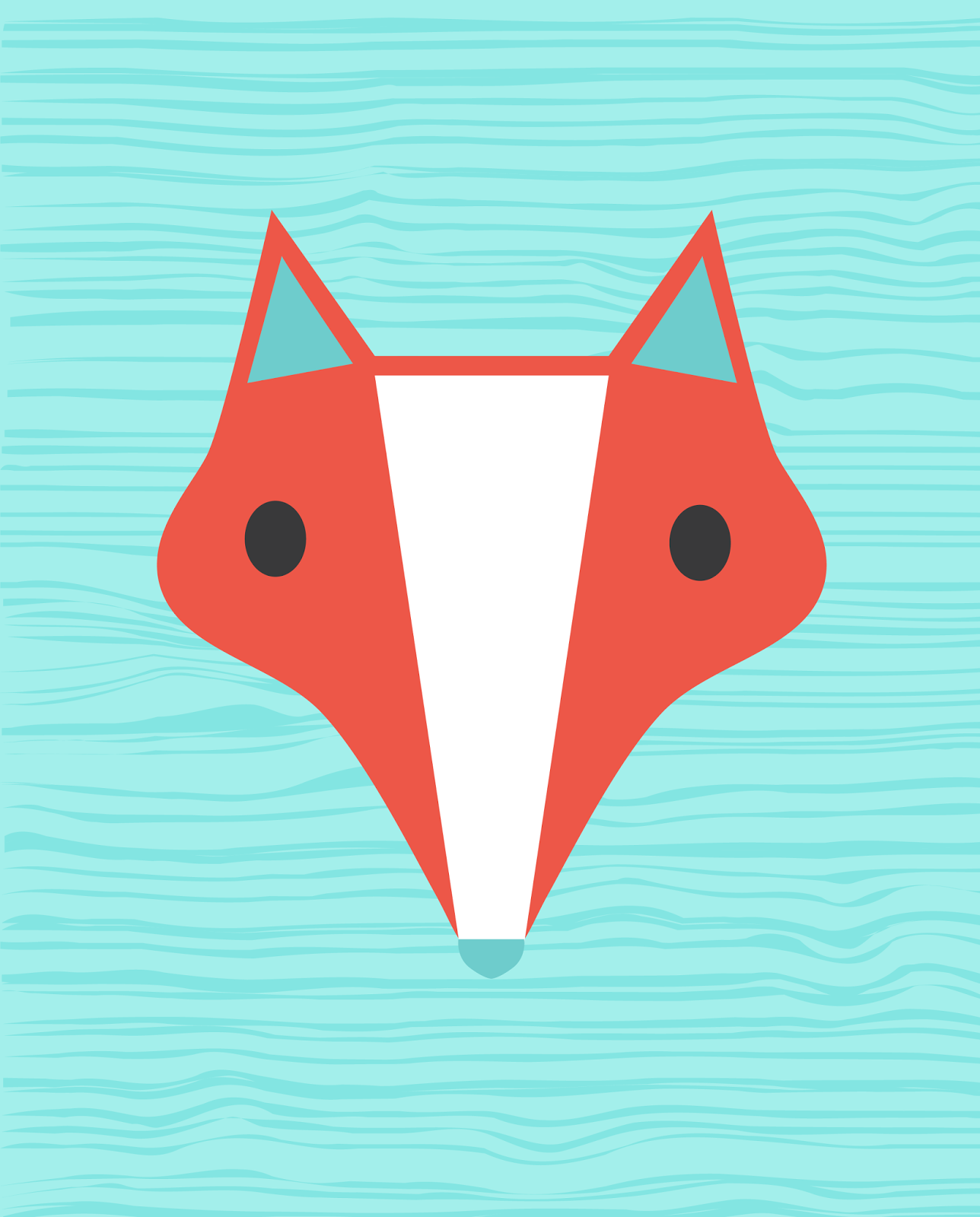 FREEBIES // FOXY PRINTABLES, Oh So Lovely Blog