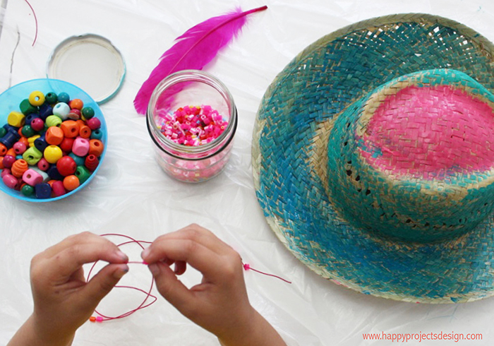 pintar Sombrero de paja 