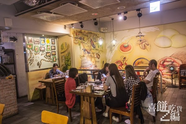 【台北吃什麼】走吧!吃Pizza,「歐奇」披薩被認證過的窯烤披薩就是好吃~