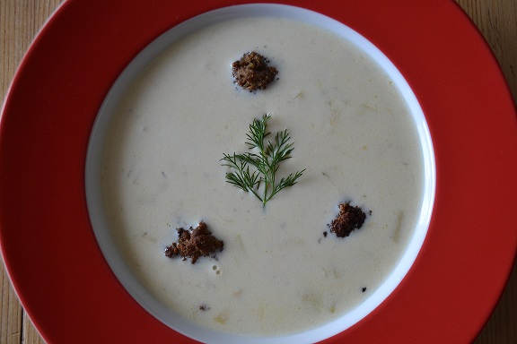 Judy Blog: Rezept: Schnelle Käsesuppe mit Hackfleischbällchen oder ohne :)