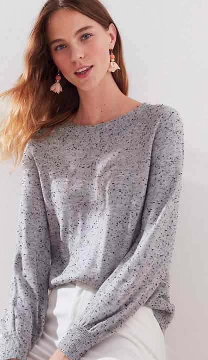 Loft Speckled Sweater