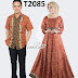 Model Baju Gamis Batik Kombinasi Couple