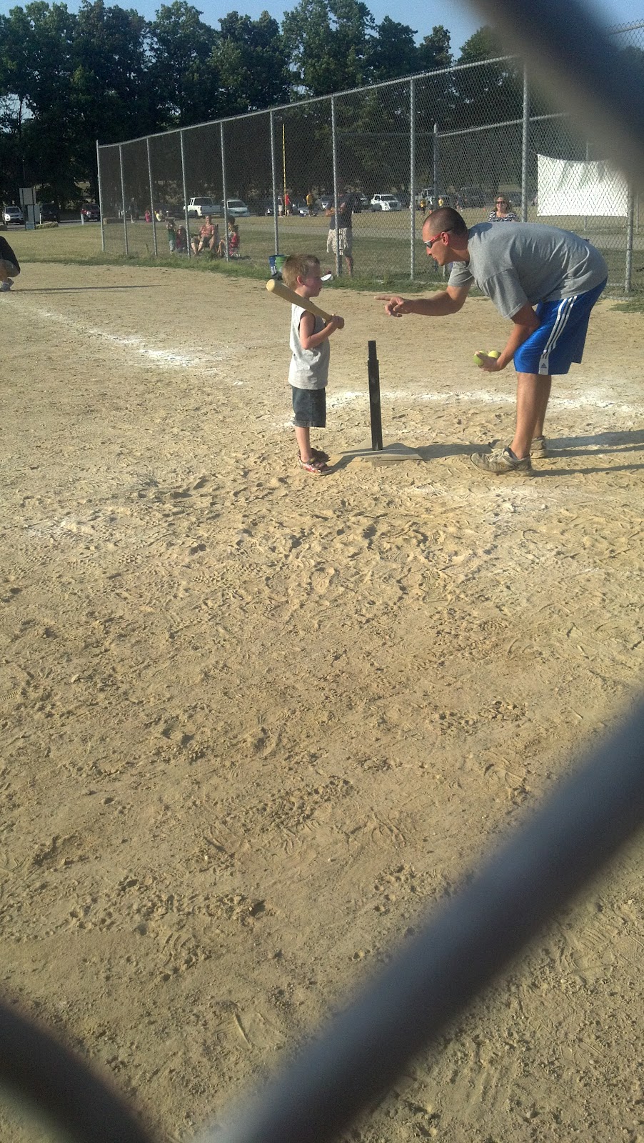 Balyeat Boys + A Mommy TBall Practice