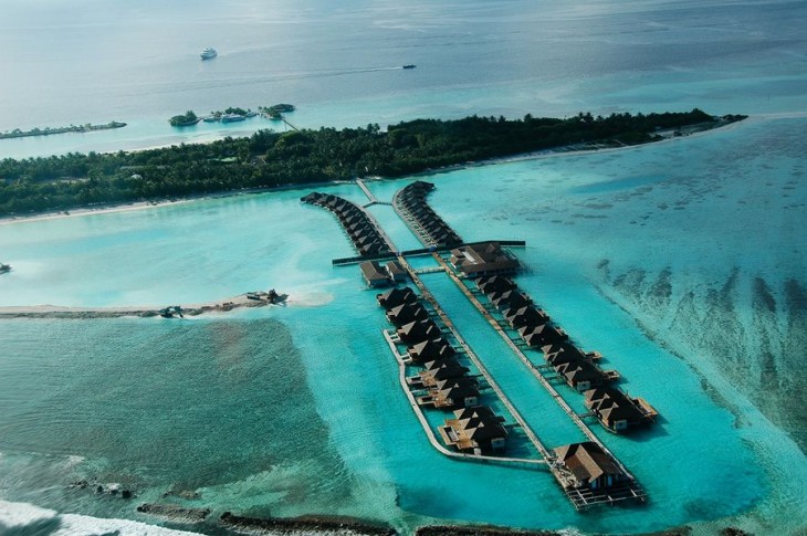 Paraíso en las Maldivas.