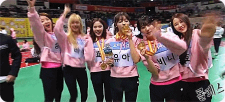 [아육대] 여자 릴레이 최강자 오마이걸.gif | 인스티즈