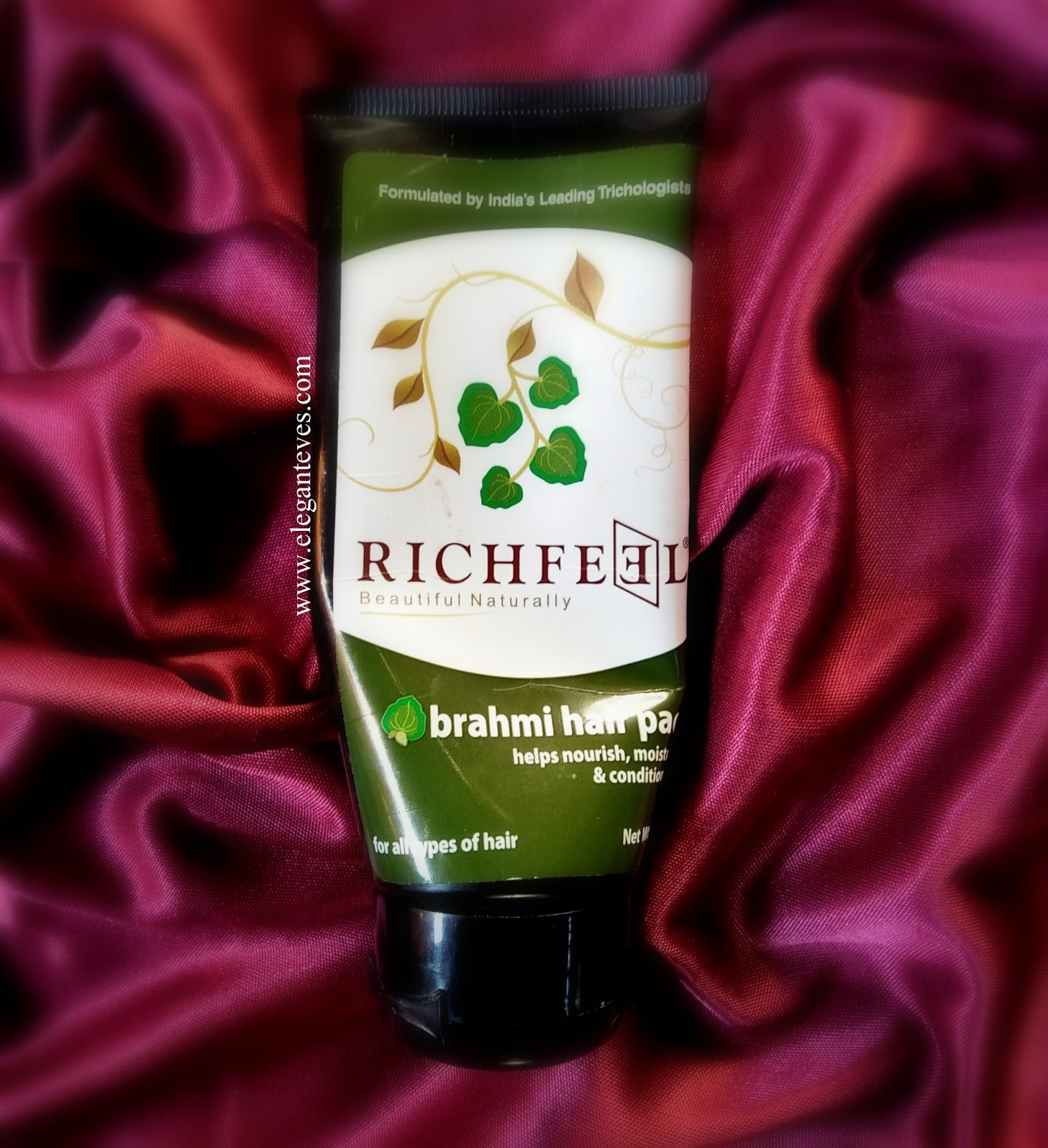 Richfeel Brahmi Hair Pack- Review - Elegant Eves