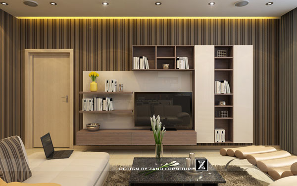 Thiết kế nội thất phòng khách liền phòng ăn của căn hộ Penthouse 3401 Topaz 2