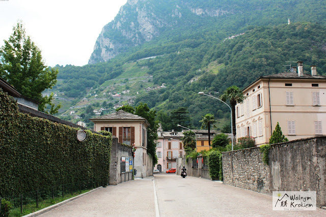 Chiavenna - górskie miasteczko we Włoszech