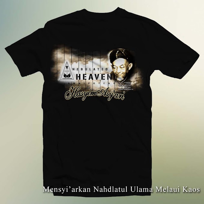 Kaos Santri Keren Desain Mbah Hasyim