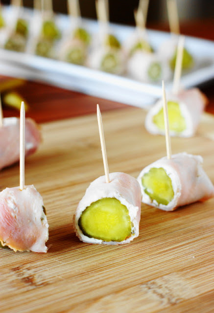 How to Make Low-Carb Ham & Pickle Roll-Ups Image