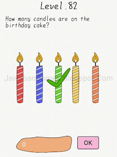 Super Brain [aaron.zhang] Level 82, How Many Candles Are On The Birthday Cake?