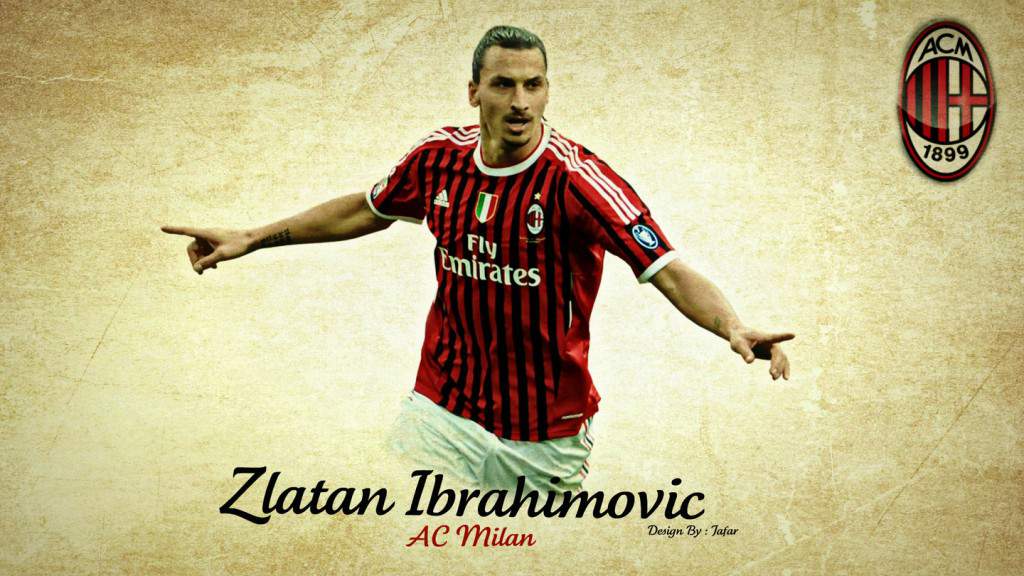 Zlatan Ibrahimovic AC Milan Wallpapers Collection | Free Download Wallpaper