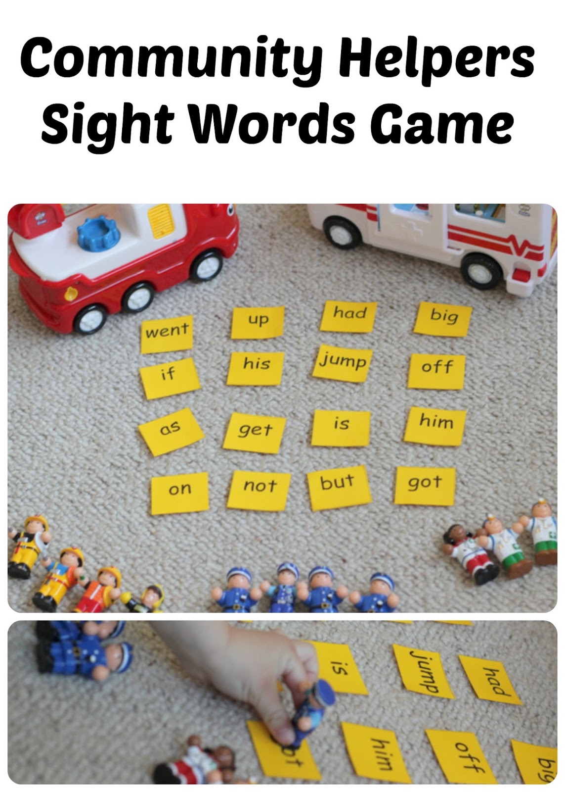 Community Helpers Sight Words Game Play and Learn Every Day Community Helpers Sight Words Game Play and Learn Every Day