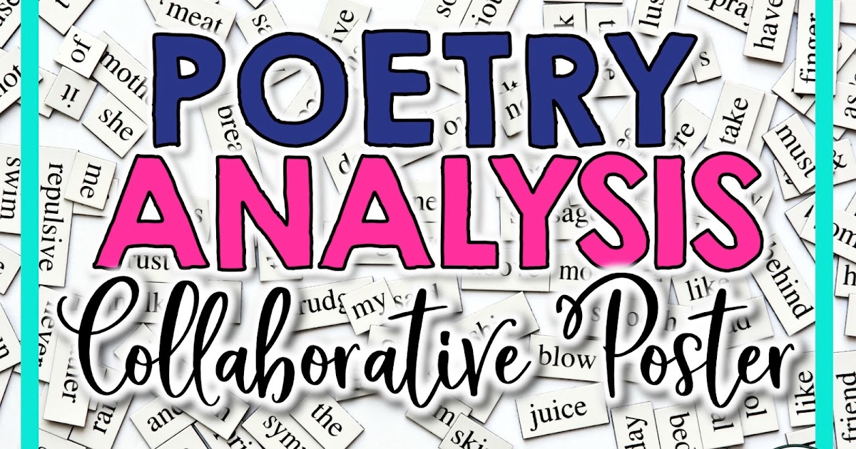 poetry analysis terms