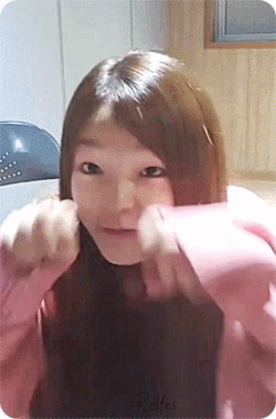 오마이걸 승희 V앱.gif | 인스티즈