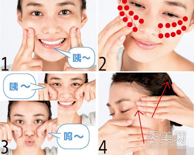 cách massage da mặt chống lão hóa