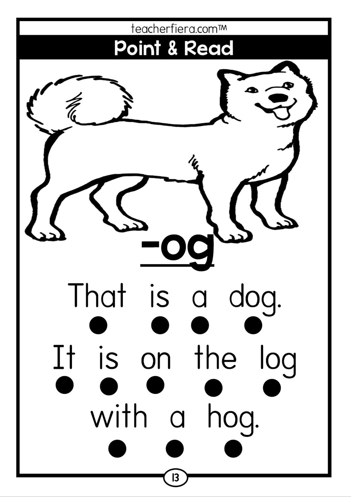 EASY PEASY WORD FAMILIES POINT & READ