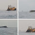 Chimbote: Embarcación pesquera se hunde en dos minutos y pescadores salvan de milagro