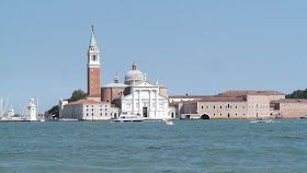 The Church of San Giorgio Maggiore, one of Venice's most familiar views, was among Palladio's triumphs