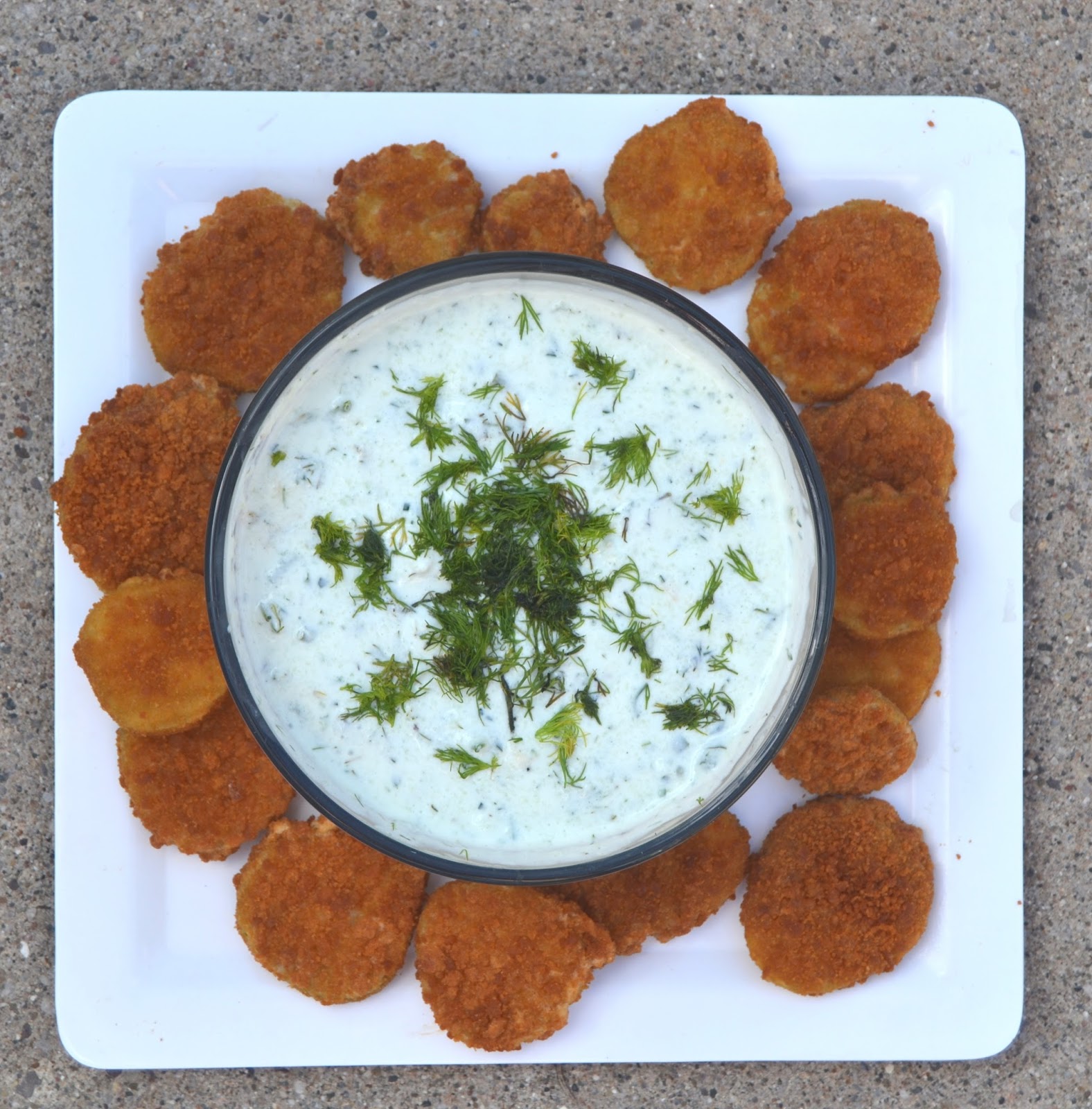 Fried Pickles with Dill Greek Yogurt Sauce The Nutritionist Reviews