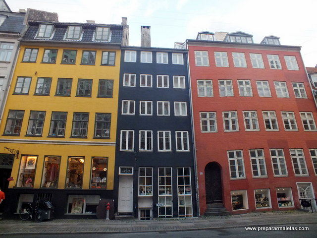 fachadas de colores copenhague