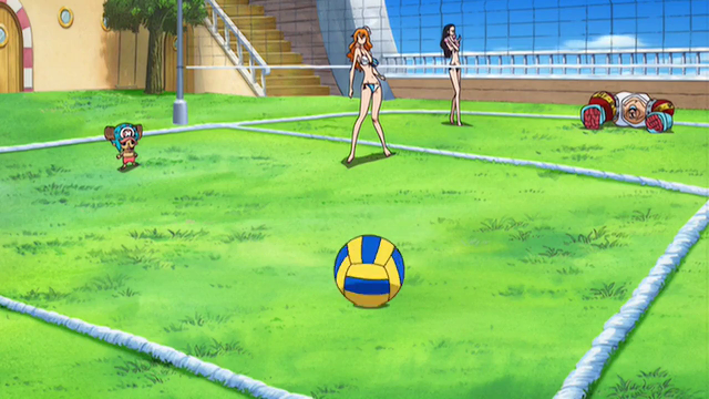 Anime Feet One Piece Gold Nami and Nico Robin (Episode 0)