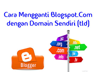 Cara Mengganti Blogspot.Com dengan Domain Sendiri (Costum Domain) Cara Mengganti Blogspot.Com dengan Domain Sendiri (Costum Domain)