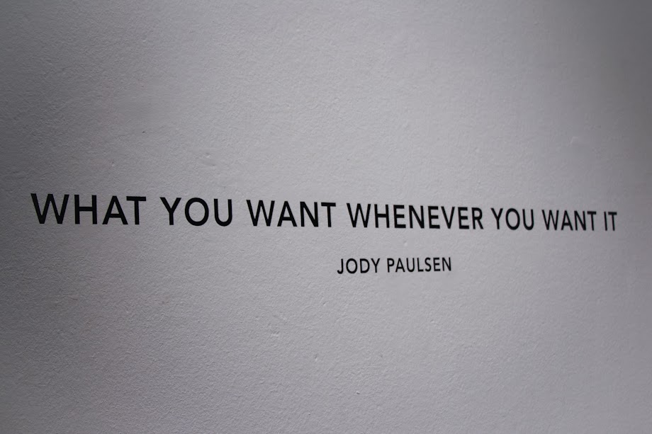 .: WHAT YOU WANT WHENEVER YOU WANT IT by JODY PAULSEN