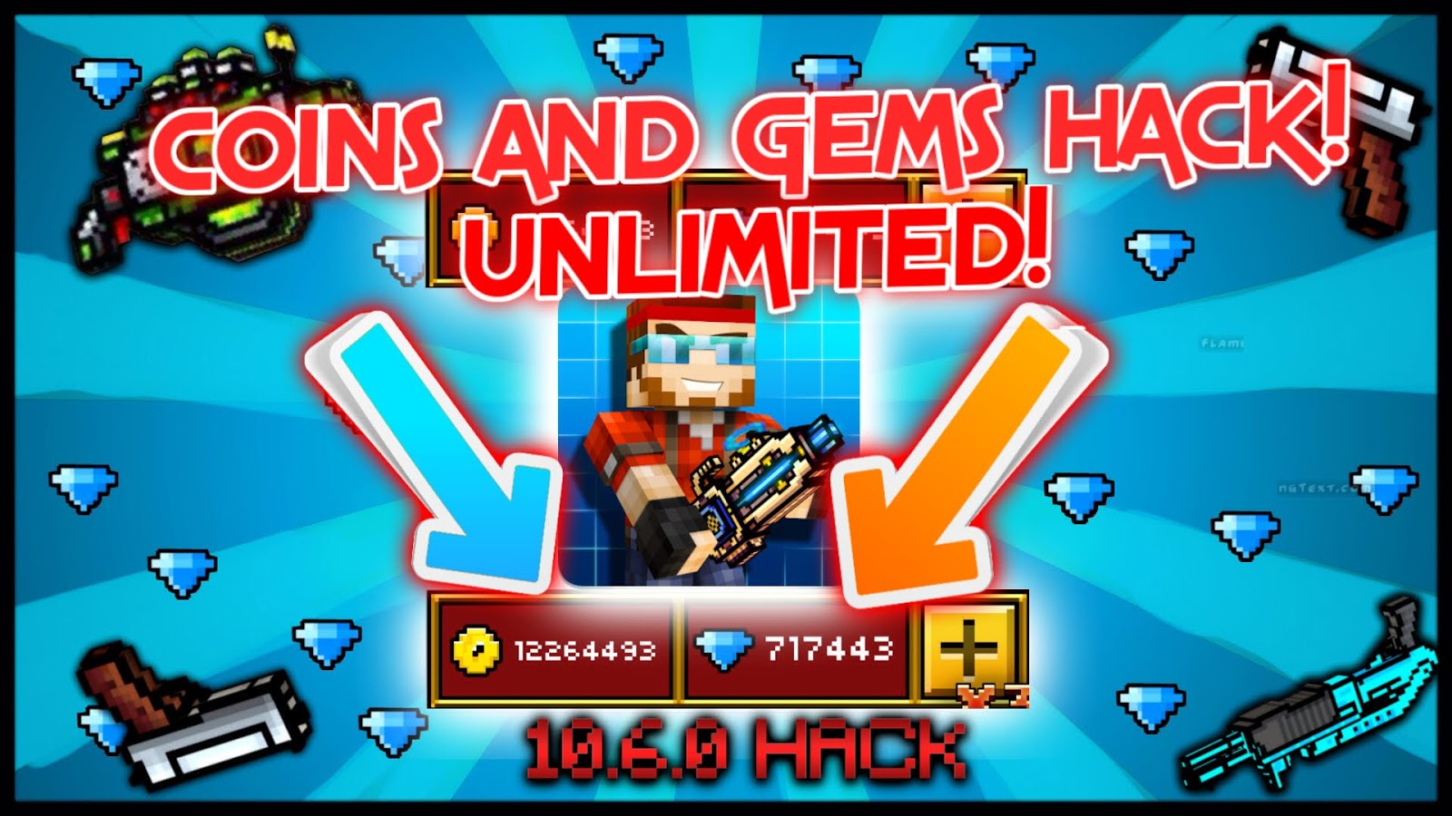 Pixel Gun 3d Strategy Pixel Gun 3d Hack Free Coins And Gems