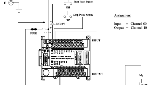 plc ladder start stop motor induksi plc ladder start stop motor induksi