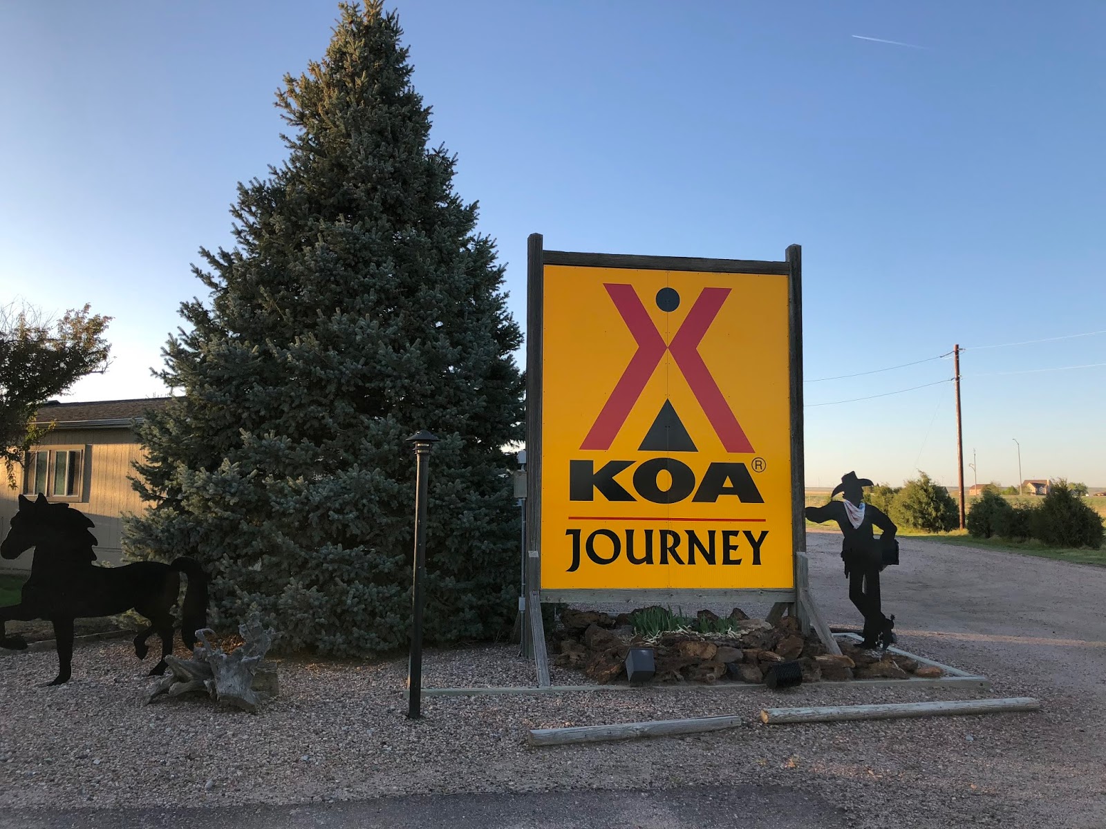 Cozy Rosie Limon KOA Campground Limon, Colorado (May 2018)