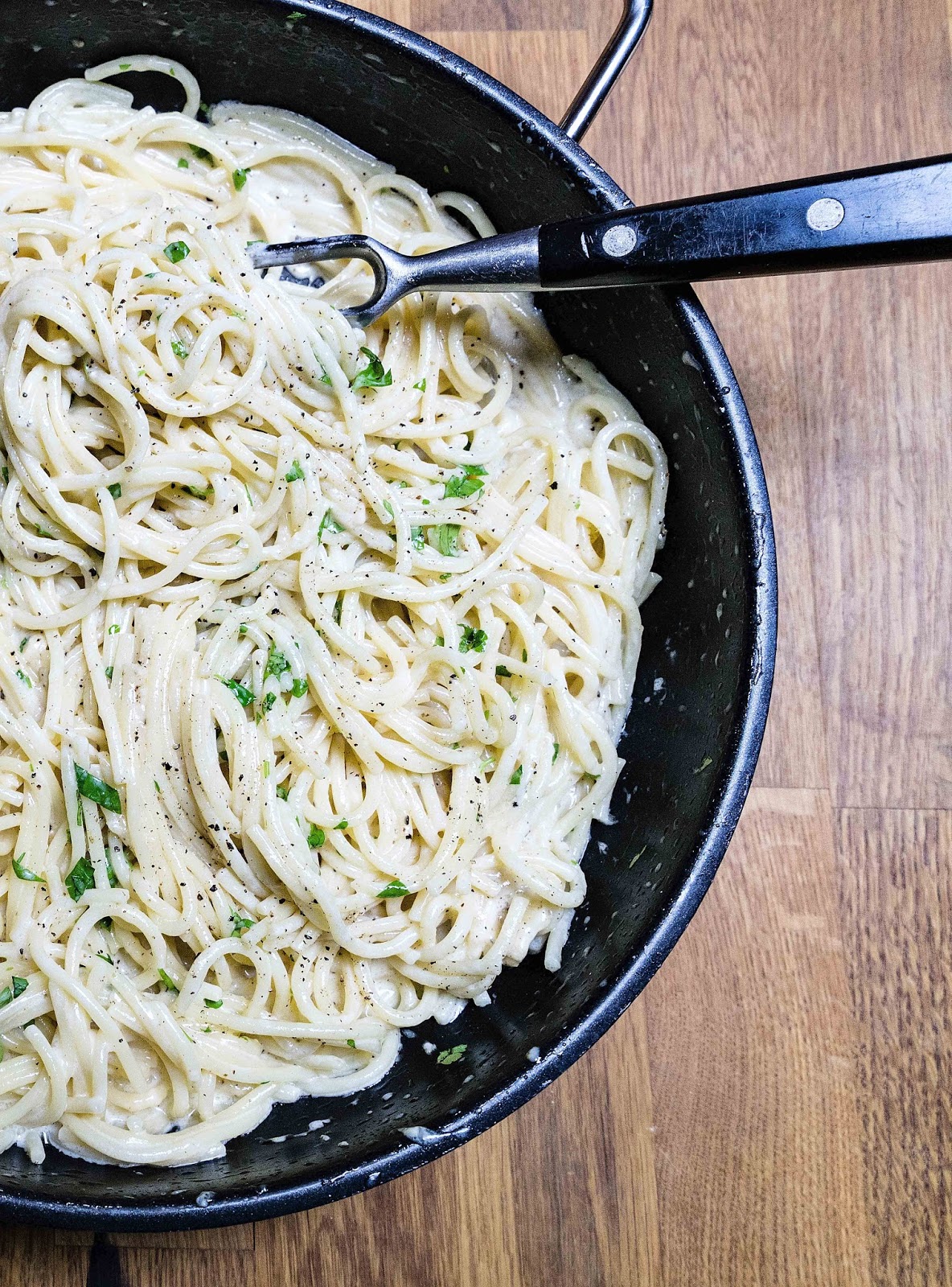 stuttgartcooking: Spaghetti mit einer Käse-Sauce