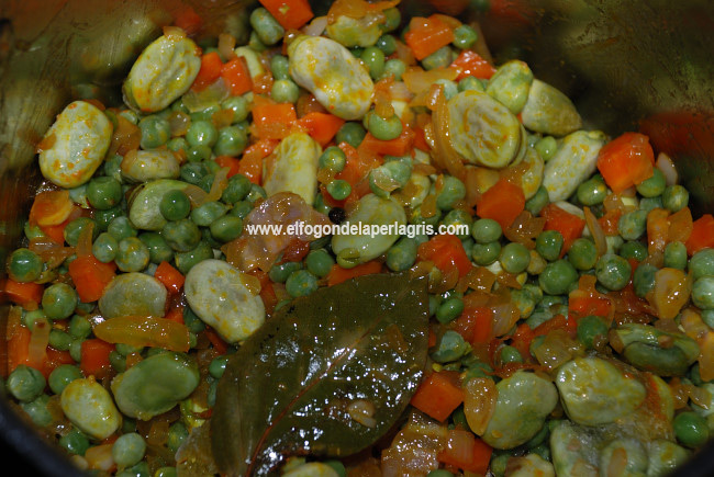 Rehogar las verduras Rehogar las verduras
