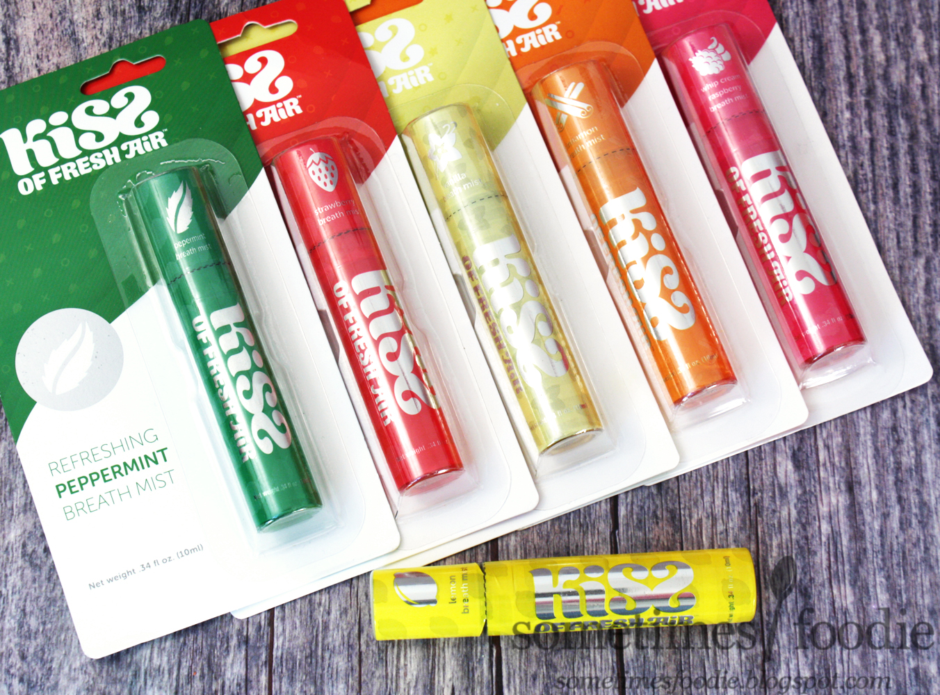 Sometimes Foodie Kiss of Fresh Air (Breath Freshener Sprays) Gift