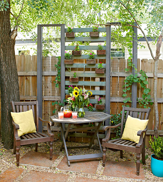 Pallet Garden Privacy Fence Ideas