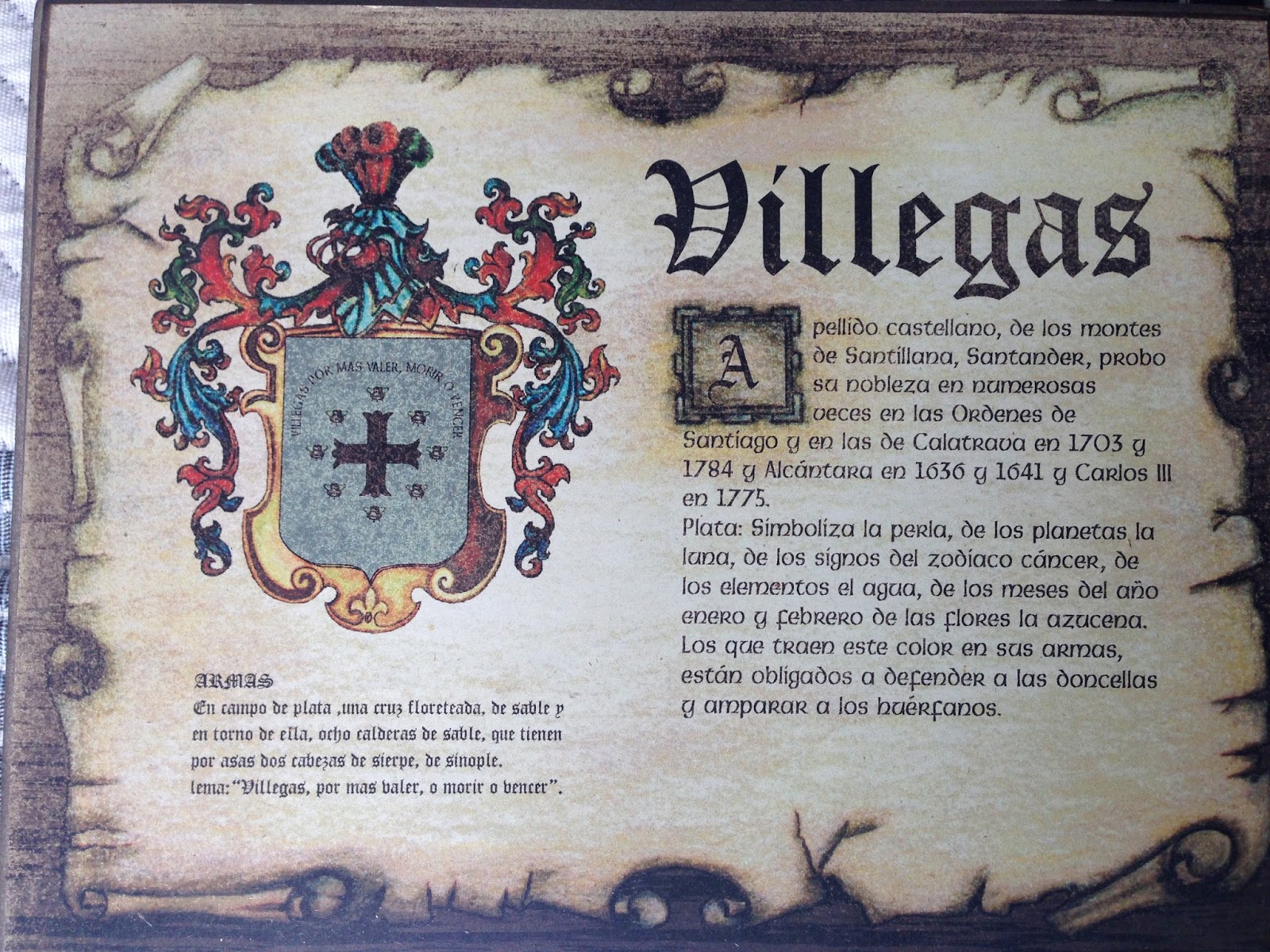 De Donde Proviene El Apellido Diaz Antepasados-Genealogía Familiar Figueroa Villegas: 21. Origen del Apellido  Villegas