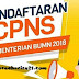 Pendaftaran CPNS 2018 Akan Dilakukan Secara Serentak Pada Tanggal 26 September 2018