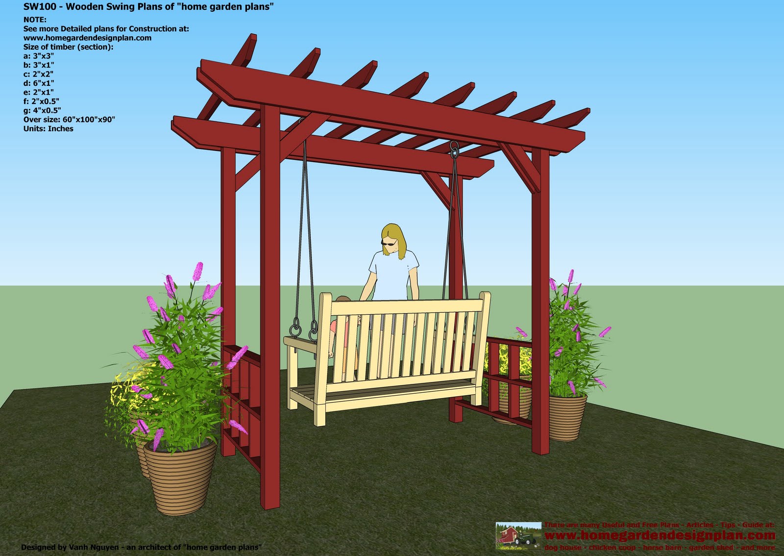 Outdoor Porch Swing Plans