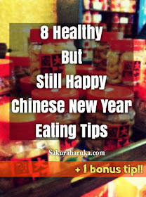 Chinese New Year Goodies Calories Chart
